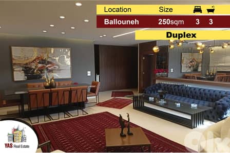 Ballouneh 250m2 | 30m2 Terrace | Duplex | Astonishing View | TO