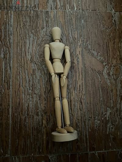 wooden doll - drawing