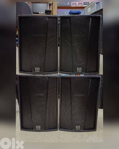 4 speaker martin audio 15" passive (new not used)