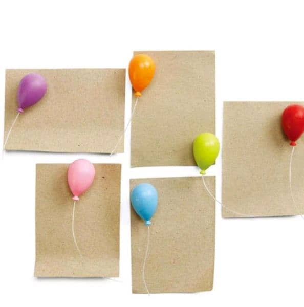 cute arrow and balloons shape fridge magnets 7