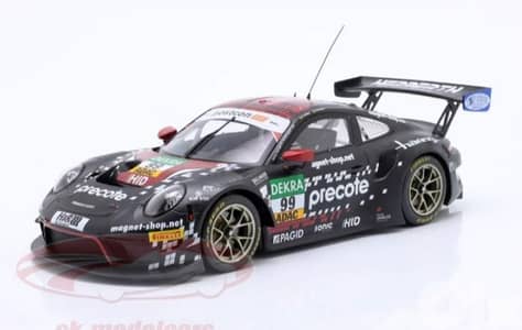 Porsche GT3 R 2021 diecast car model 1;18.