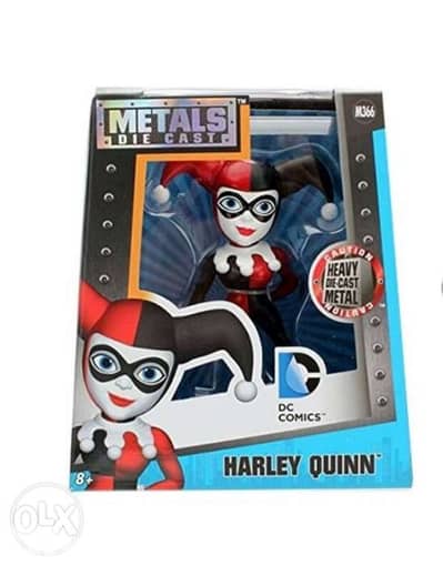 Harley Quinn diecast figure.