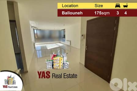 Ballouneh 175m2 | Brand New | luxurious | View |
