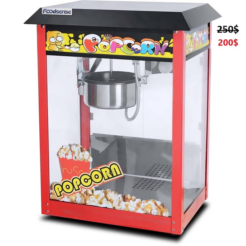 HIGH QUALITY INDUSTRIAL POP CORN MACHINE 6