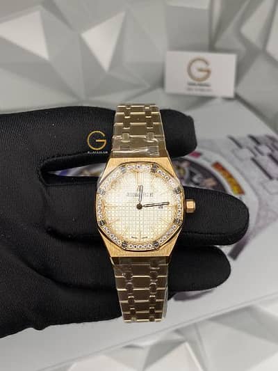 Audemars Piguet Full Rosegold Stone Bezel