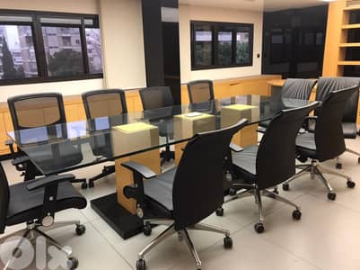 L08247 - Furnished Office for Rent in Horsh Tabet
