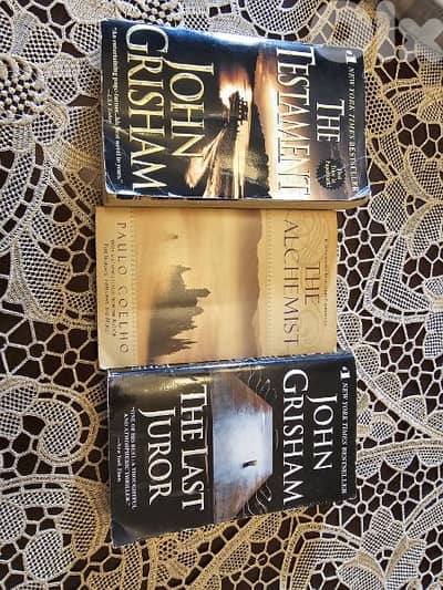 John Grisham Books: The Testament & The Last Juror + The ALCHEMIST