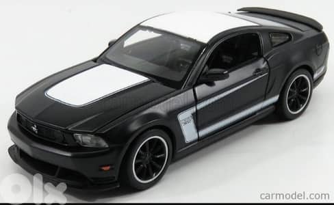 Ford Mustang Boss 302 diecast car model 1:24.