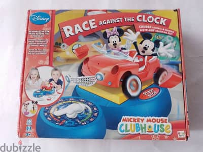 race against the clock Disney game