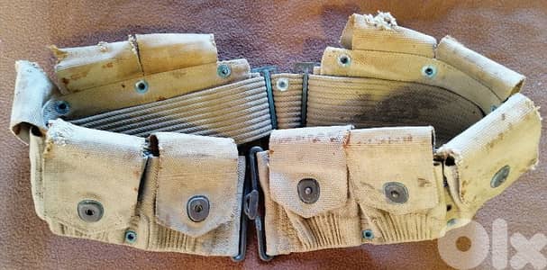 WW1 ammunition belt