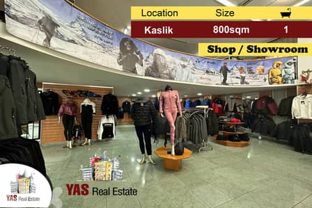 Kaslik 800m2 | Shop/Showroom | Main Road | Great Investment | KA |