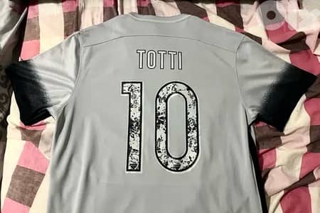 Roma FC totti 10 2015 third nike limited edition jersey