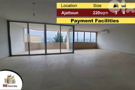 Ajaltoun 220m2 | Private Street | Payment Facilities | DA |