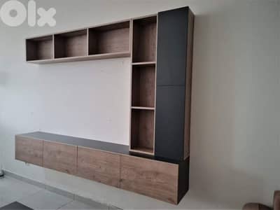 New TV Unit high quality colour black and brown