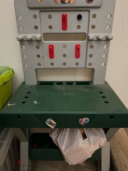 bosh workbench plastic stand for pretending that playing tools 7