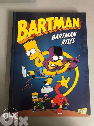 bartman bartman rises bandes dessines french hard cover v. good cond