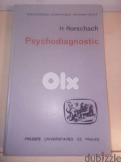 Hermann Rorschach manuel de Psychodiagnostic