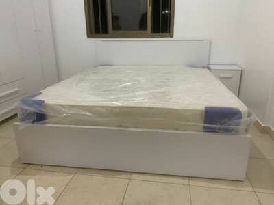 تخت مجوز 170 سم مع فرشة نوعية مرتبة