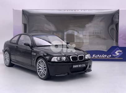 BMW M3 (E46) CSL 2003 diecast car model 1;18.