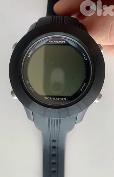 Scubapro Meridian Black Tech Dive Computer Watch + Heart Monitor (New)