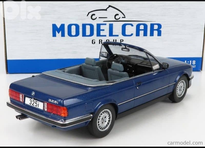 BMW 325i E30 ('85) diecast car model 1;18 4
