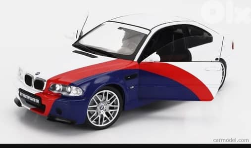 BMW M3 E46 Street fighter diecast car model 1;18