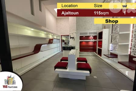 Ajaltoun 60m2 Shop | 55m2 mezzanine | Ultra Upgraded | Prime | Perfect