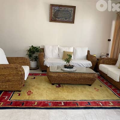 PERSIAN GABBEH RUG hand made 2.5cm thick size 205*300- سجادة عجمي