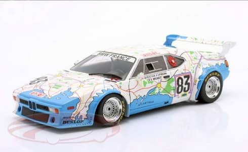 BMW M1 Procar (24h Le Mans 1980) diecast car model 1;18.