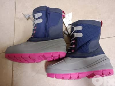 Snow boots for girls never used size 33