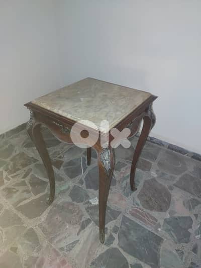 antique square table