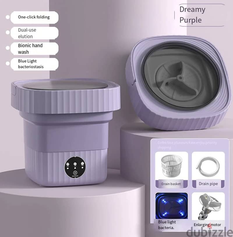 Foldable Washing Machine 11L 4