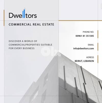 Warehouse for sale in ROUMIEH - 500 SQM - 3 M Height
