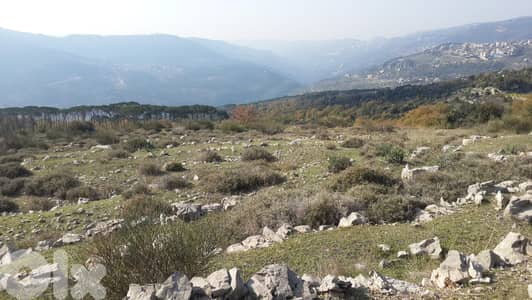 Very calm area land in Mtein / Aintoura  | Panoramic mountain view