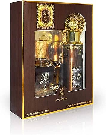 ARABIYAT Oud Al Layl Gift Set (1 x EDP 100ml, 1 x Perfumed Body Spray