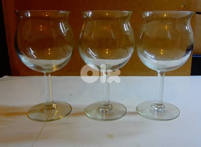 Drink / cocktail glasses set of 3