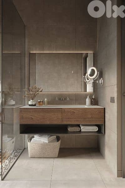 bathroom cabinet خزانة ومغسلة حمام