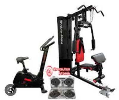 Home gym plus Bike and body scale  FOR 750$ from GEO SPORT 03027072