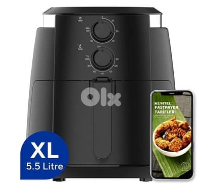 Kumtel Airfryer 5.5L , 8.5L