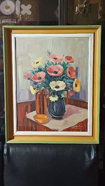لوحة رسم زيتي اوروبية