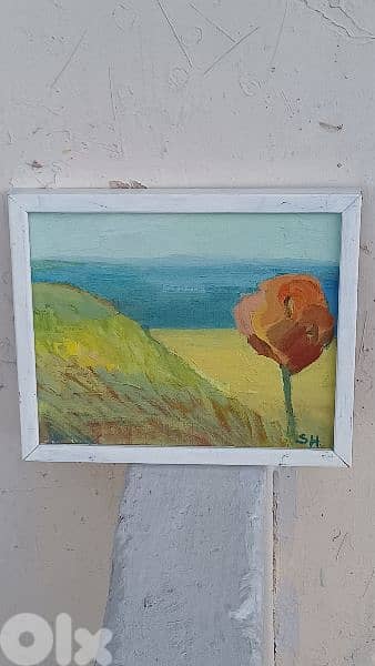 لوحة رسم زيتي