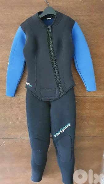 5mm small wet suit