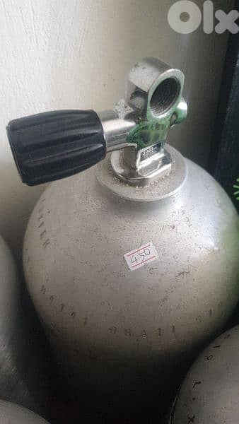 pcp and dive tank