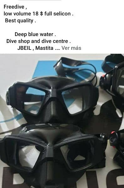 freedive low volume selicone mask templed glass
