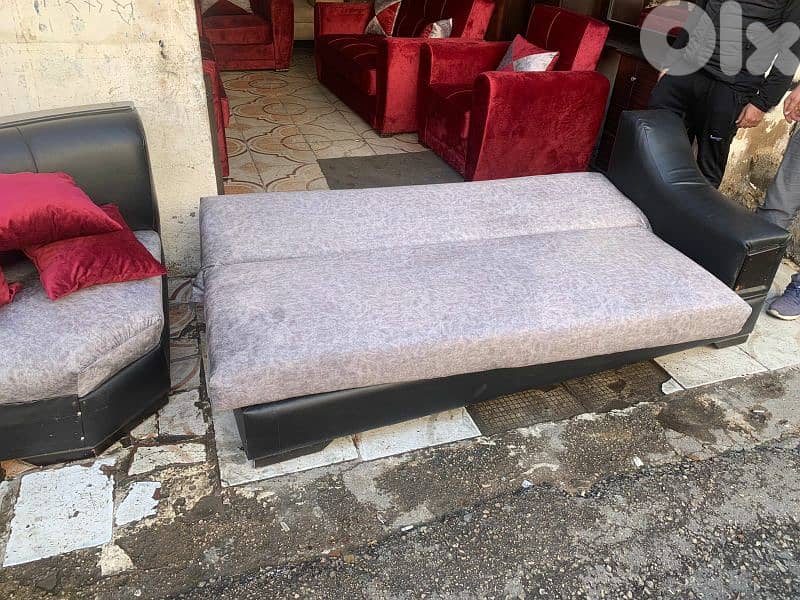 أوضة قعدة زاوية شغل istikbal بتفتح صندوق وتخت 7