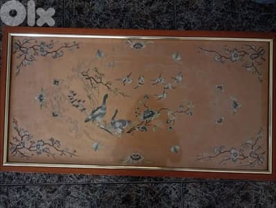 تطريز يدوي على الحرير original hand made silk
