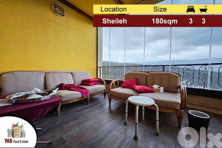 Sheileh 180m2 | High End | Open View | Well Maintained | TO |