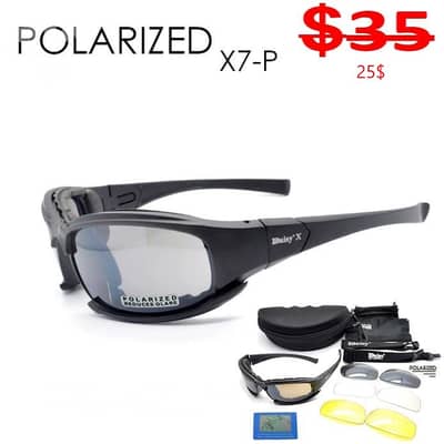 ORIGINAL Daisy X7 polarized sunglasses military Tactical Goggles men