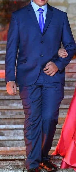 navy blue suit  بدلة رجالية للبيع