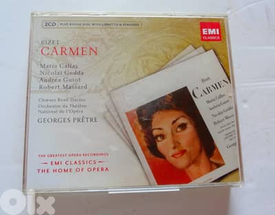 Carmen opera on 2 cds